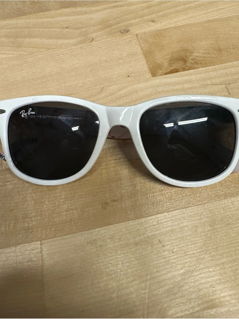 Ray-Ban RB2140 Original Wayfarer Classic Sunglasses White Street Map